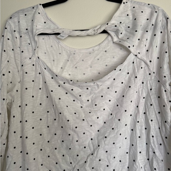 Old Navy Polka Dot Shirt Women’s XL - Picture 5 of 5